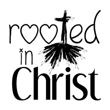 Hıristiyan inancı Baskı için tipografi veya poster, kart, el ilanı veya tişört olarak kullanılacak