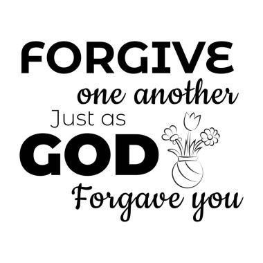 Hıristiyan inancı Baskı için tipografi veya poster, kart, el ilanı veya tişört olarak kullanılacak