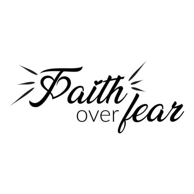 Hıristiyan inancı Baskı için tipografi veya poster, kart, el ilanı veya tişört olarak kullanılacak