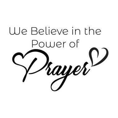 Hristiyan inancı, baskılar için tipografi ya da poster, kart, el ilanı ya da tişört olarak kullanım