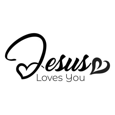 Hristiyan inancı, baskılar için tipografi ya da poster, kart, el ilanı ya da tişört olarak kullanım