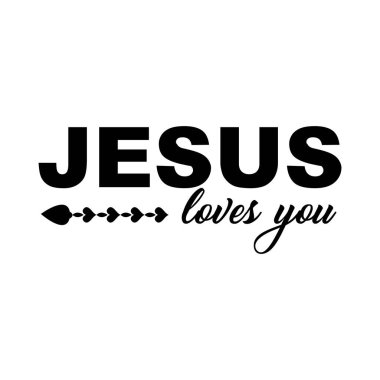 Hristiyan inancı, baskılar için tipografi ya da poster, kart, el ilanı ya da tişört olarak kullanım