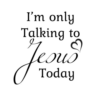 Hristiyan inancı, baskılar için tipografi ya da poster, kart, el ilanı ya da tişört olarak kullanım