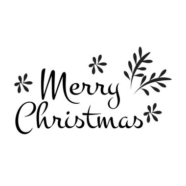 Yazılı ya da poster, kart, broşür ya da tişört olarak kullanılan Noel Tırnağı tasarımı