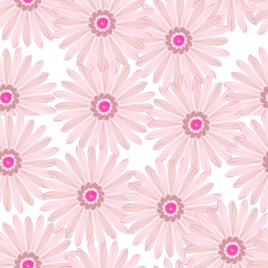  Kusursuz çiçek desenli arkaplan tasarımı