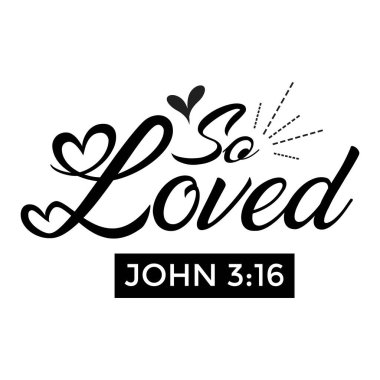 Dövme için Hıristiyan tipografi tasarımı. İsa 'nın İncili' nin mesajı. Çocuklar için İncil dersi ya da poster, kart, broşür ya da tişört olarak kullanmak