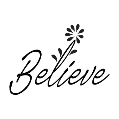 Biblical Phrase, Christian typography for print or use as poster, card, flyer or T shirt