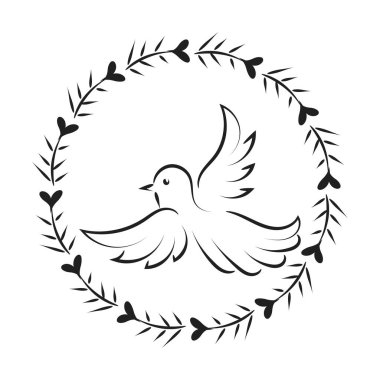 Kutsal Ruh 'la Pentekost Pazar bayrağı 