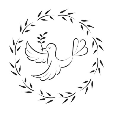 Kutsal Ruh 'la Pentekost Pazar bayrağı 