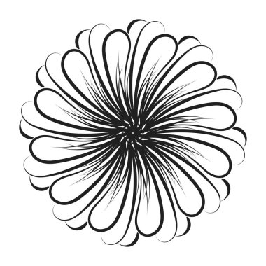 El çizimi çiçek çizimi çizimi. 