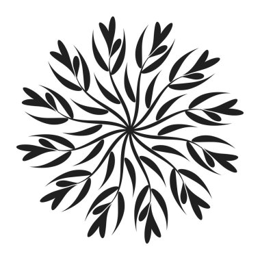 Mandala Sanat tasarımı daire içinde. Basit mandala tasarımı çiçek mandala sanat güzel mandala sanat