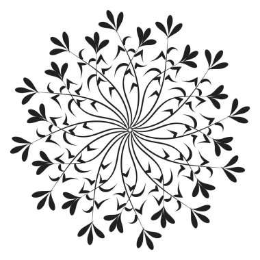 Mandala Sanat tasarımı daire içinde. Basit mandala tasarımı çiçek mandala sanat güzel mandala sanat