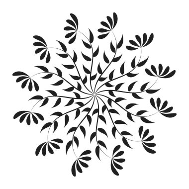 Mandala Sanat tasarımı daire içinde. Basit mandala tasarımı çiçek mandala sanat güzel mandala sanat