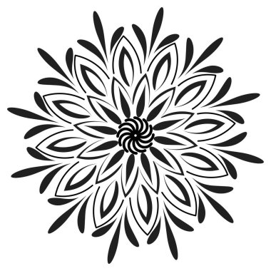 Dövme tasarımı için Çiçek Çizgisi Sanatı
