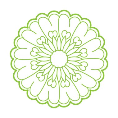 Dövme tasarımı için Çiçek Çizgisi Sanatı