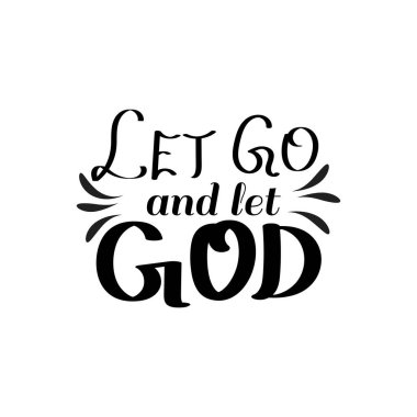 Çıkartma için Hıristiyan tipografi tasarımı. İsa 'nın İncili' nin mesajı. Çocuklar için İncil dersi ya da poster, kart, broşür ya da tişört olarak kullanmak