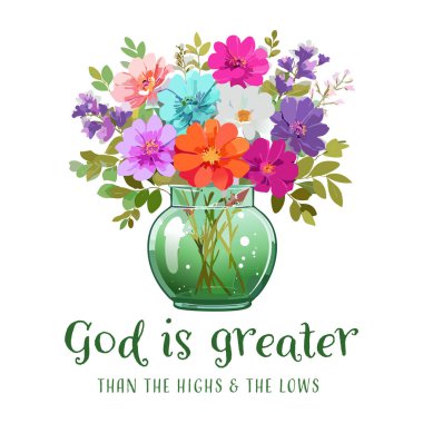 İncil Ayeti Tasarımı. Baskı için Hıristiyan inancı ya da poster, kart, el ilanı ya da tişört olarak kullanılması