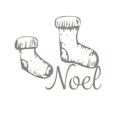 Baskı, çıkartma, broşür ya da tişört olarak kullanılacak Noel tırnak tasarımları