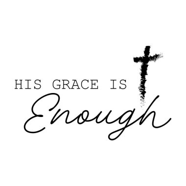 İncil İfade, afiş, afiş, fotoğraf bindirme, giyim tasarımı için Hıristiyan tipografi