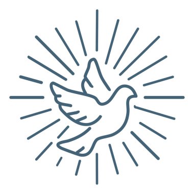 Baskı için Pentecost poster tasarımı veya kart, el ilanı veya tişört olarak kullanılacak