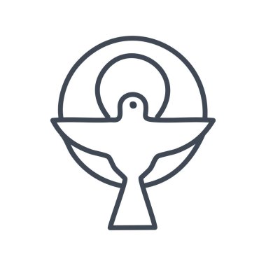 Baskı için Pentecost poster tasarımı veya kart, el ilanı veya tişört olarak kullanılacak