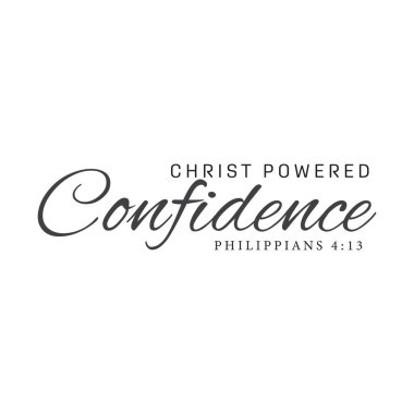 İncil İfade, afiş, afiş, fotoğraf bindirme, giyim tasarımı için Hıristiyan tipografi