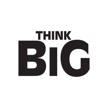 Baskı için motive edici tipografi tasarımı veya poster, kart, broşür, etiket veya tişört olarak kullanılacak