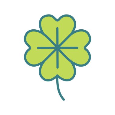 St. Patrick Günü Dijital İllüstrasyonu. İrlanda Şansı, Yonca, Leprikon Şapkası, Yeşil Bira ve Altın Para Sanatı