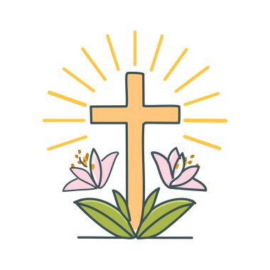 Çiçek Tasarım İnancı ile Zarif Hıristiyan Haçı, Dini Sanata İlham Verdi