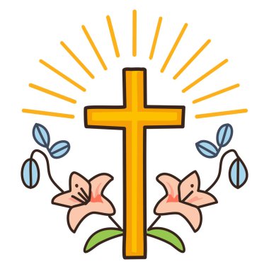 Çiçek Tasarım İnancı ile Zarif Hıristiyan Haçı, Dini Sanata İlham Verdi