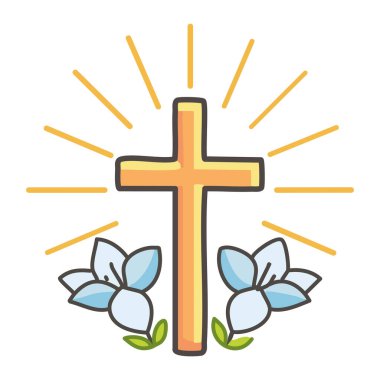 Çiçek Tasarım İnancı ile Zarif Hıristiyan Haçı, Dini Sanata İlham Verdi