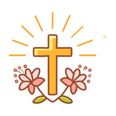 Çiçek Tasarım İnancı ile Zarif Hıristiyan Haçı, Dini Sanata İlham Verdi