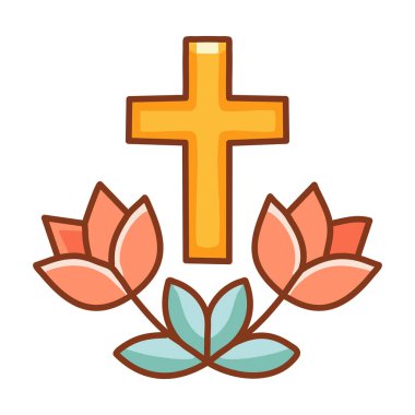 Çiçek Tasarım İnancı ile Zarif Hıristiyan Haçı, Dini Sanata İlham Verdi