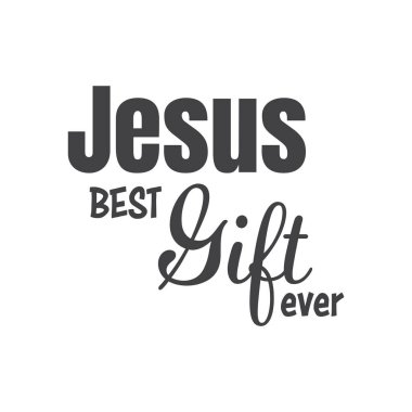 Hristiyan inancı, baskılar için tipografi ya da poster, kart, el ilanı ya da tişört olarak kullanım