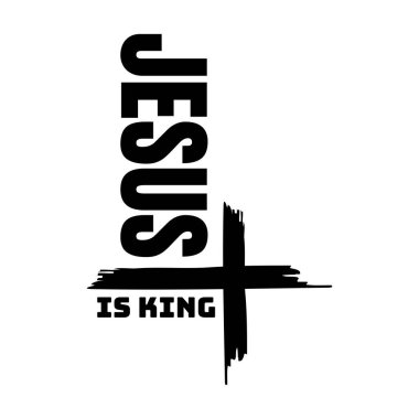  Hıristiyan tipografisi. İnanç Alıntısı ve İncil Ayeti