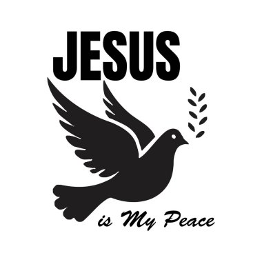 İncil İfade, afiş, afiş, fotoğraf bindirme, giyim tasarımı için Hıristiyan tipografi