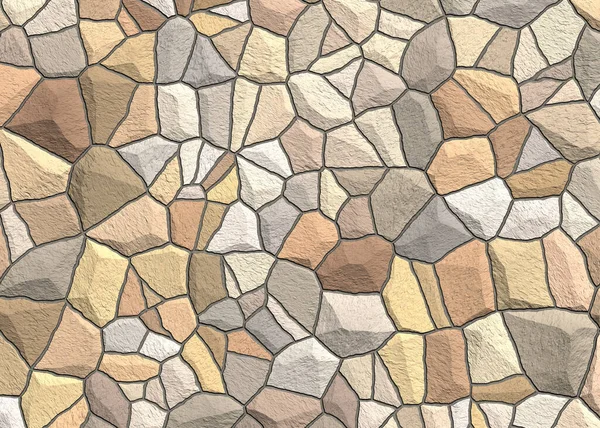 Textur Naturliga Murverk Illustration Panorama — Stockfoto