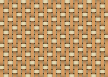 doku hasır doğal desenler illüstrasyon panoraması