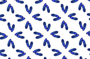 İzole edilmiş beyaz arka plan dokusu üzerinde mavi spor ayakkabılar, desen,