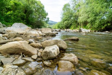Nehir, göl ya da vahşi doğada akan dere. Slovakya