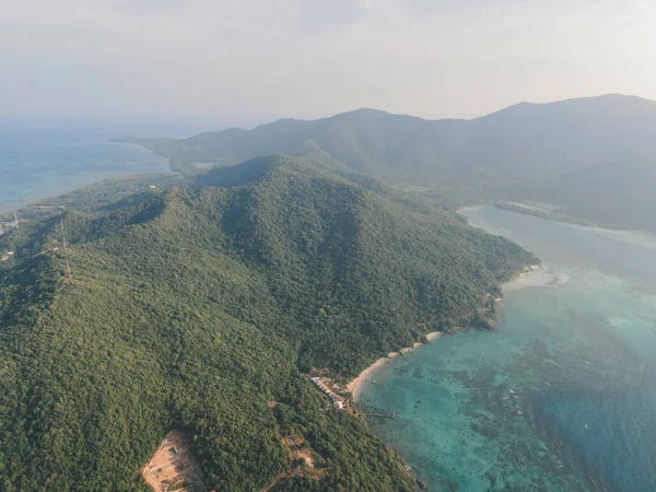 Vista Aérea Las Islas Karimunjawa Jepara Archipiélago Indonesio Isla Del —  Fotos de Stock