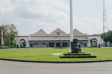 A large white building in Yogyakarta, Indonesia, used for president when staying in the city.