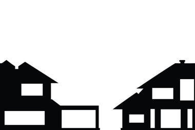 Beyaz arka planda kadın silueti var. Kız sembolü, güzel, güzel, moda, insanlar, insanlar, ikizler