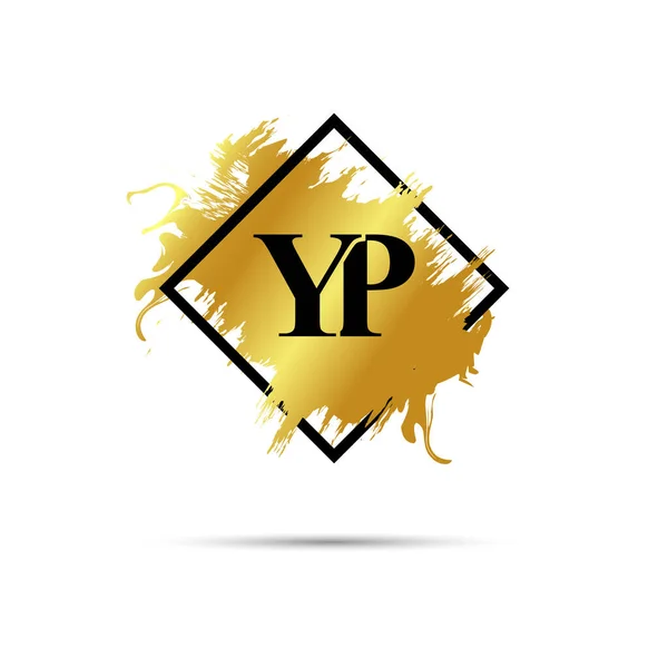 Design Arte Vetorial Símbolo Logotipo Ouro —  Vetores de Stock