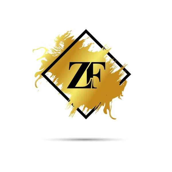 Złoto Logo Symbol Wektor Sztuka Projekt — Wektor stockowy