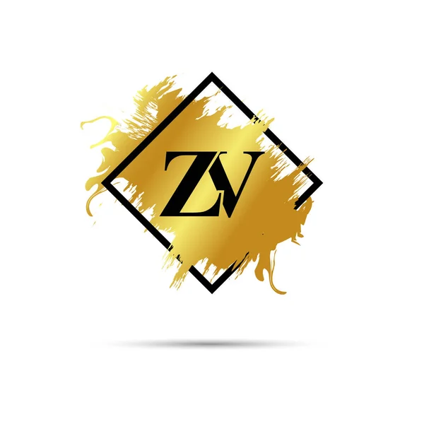 Goud Logo Symbool Vector Art Design — Stockvector