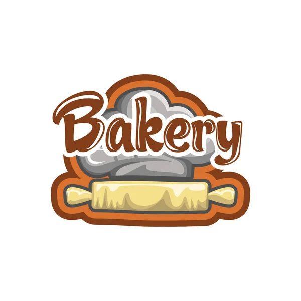 Bakery Creative Pictogram Logo Design — Stock Vector