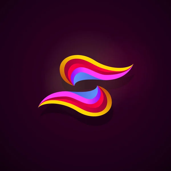 Разноцветный Дизайн Логотипа — стоковый вектор