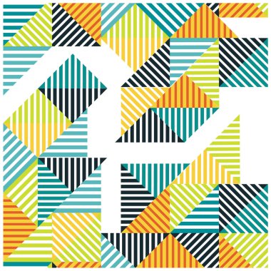 Benzersiz model vektör sanat tasarımı