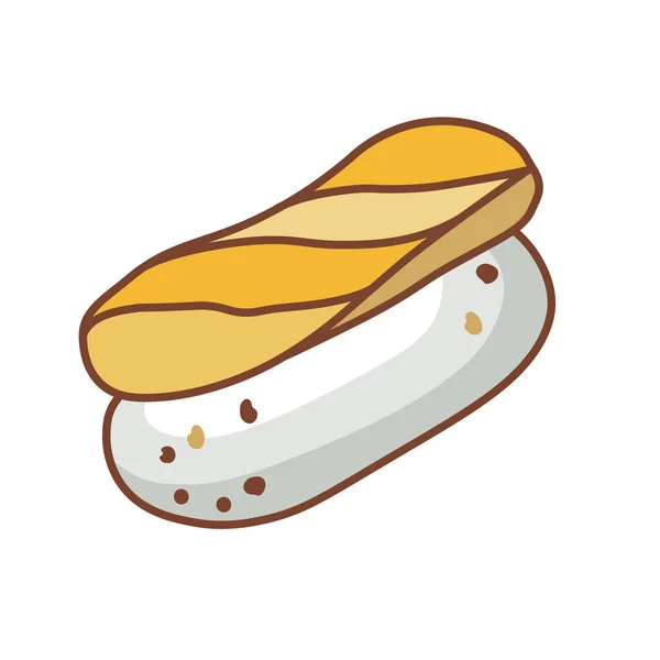 Nigiri Met Mango Geschikt Voor Restaurant Banners Logo Fast Food — Stockvector
